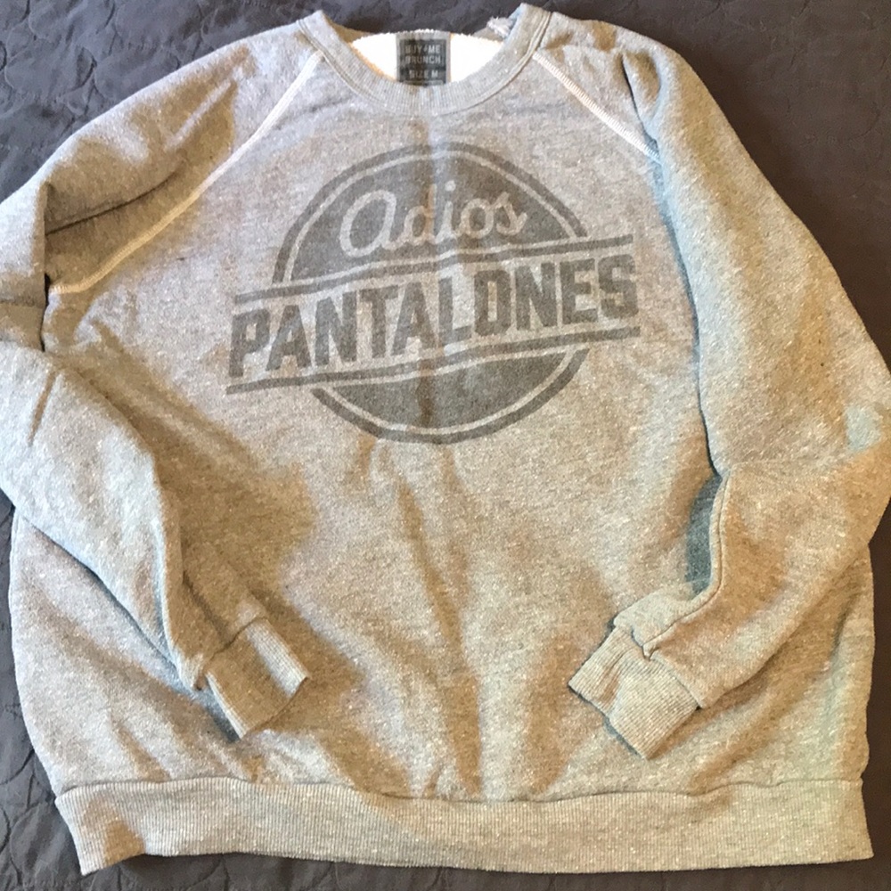 Adios pantalones crew neck sweater
